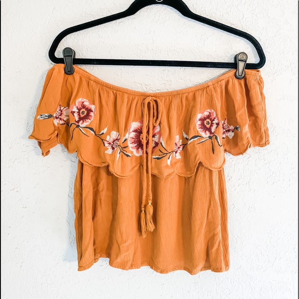 off shoulder top